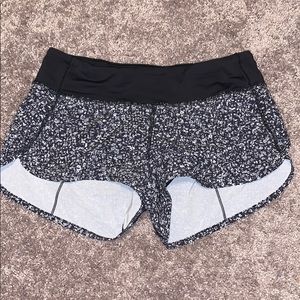 Lulu work out shorts